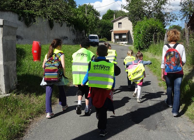 Le Pédibus à Crest suit son chemin…