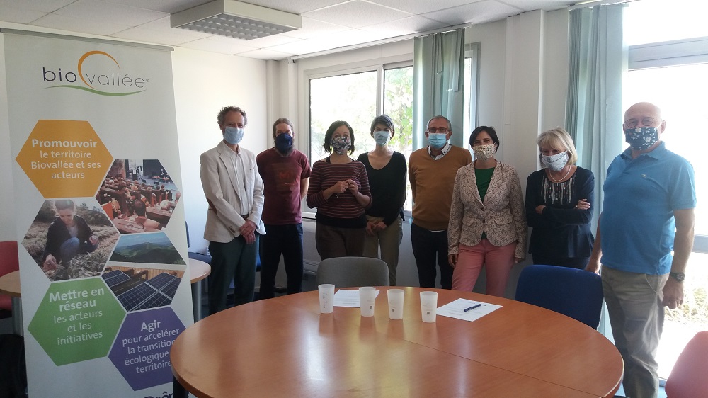 Signature de la convention Dromolib – Biovallée sur le thème de la mobilité partagée