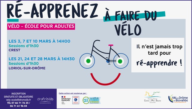 Sessions de remise en selle en mars