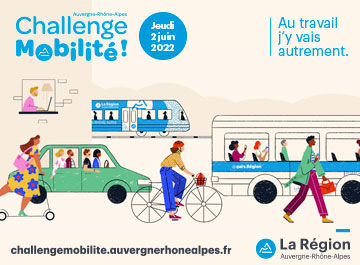Au travail j&rsquo;y vais autrement ! – Les inscriptions au Challenge Mobilité Régional sont ouvertes !