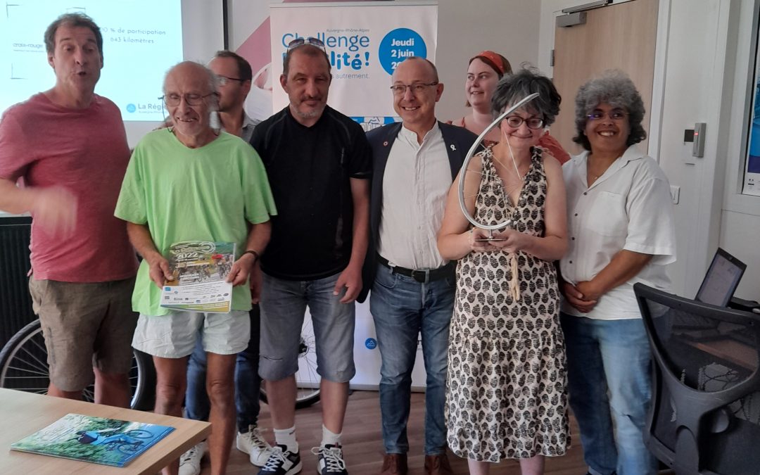 Challenge Mobilité Régional – résultats drômois 2022