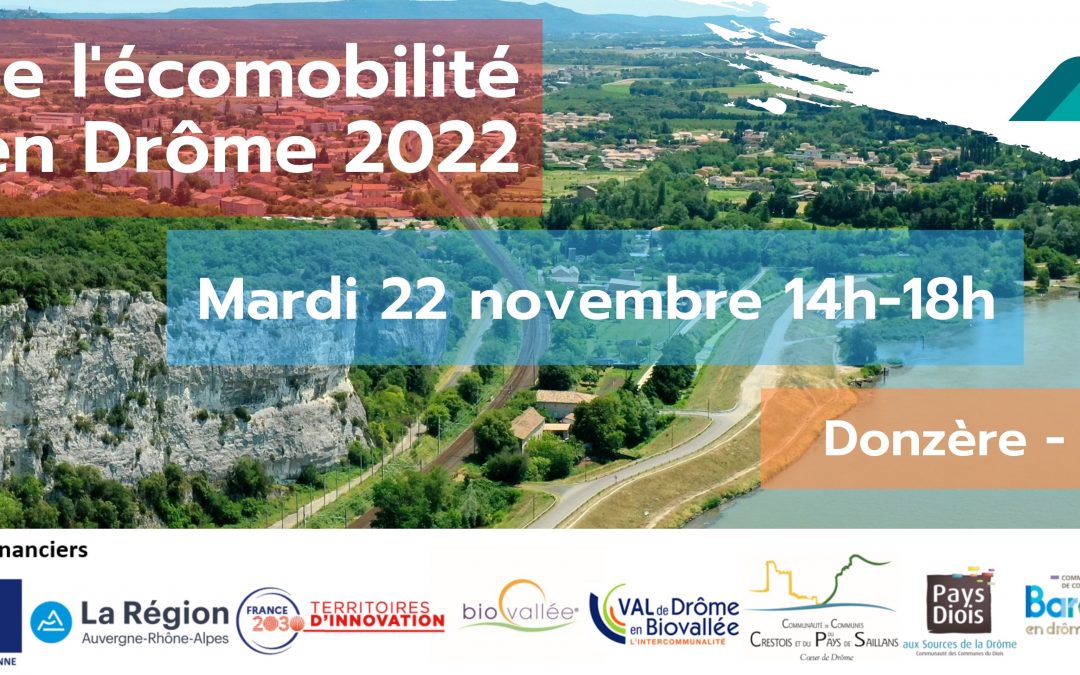 Les prochaines rencontres de l&rsquo;Ecomobilité en Drôme s&rsquo;organisent à Donzère !