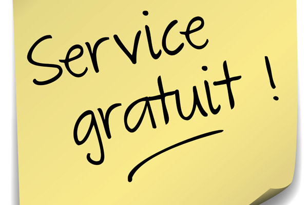 Pour continuer à bénéficier de nos services gratuits !