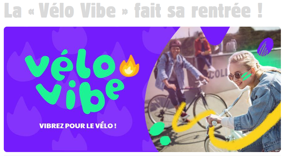La « Vélo Vibe » fait sa rentrée !