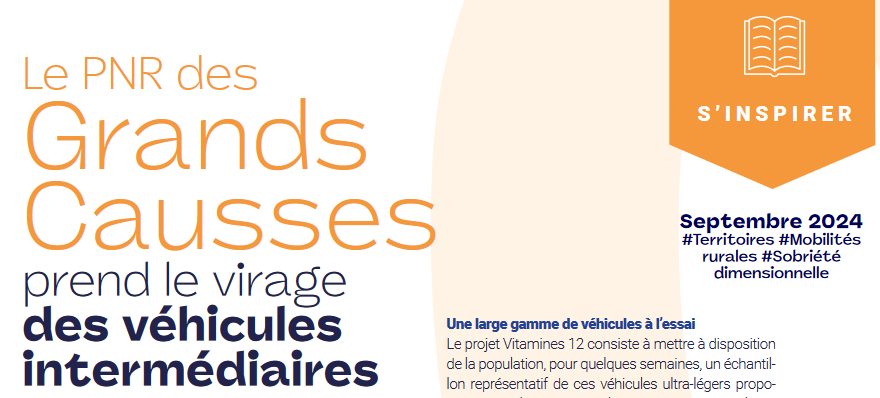 Le PNR des Grands Causses prend le virage des véhicules intermédiaires
