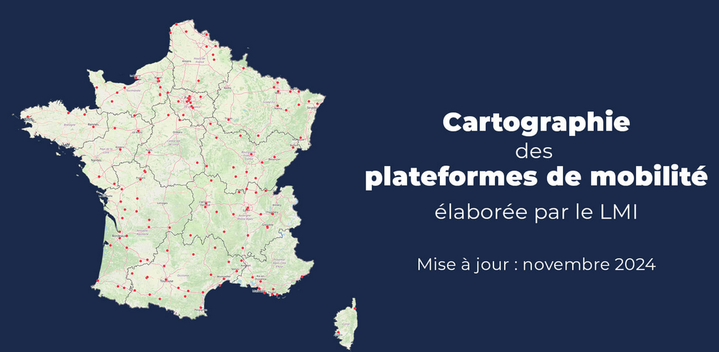 La carte des plateformes de mobilité est en ligne