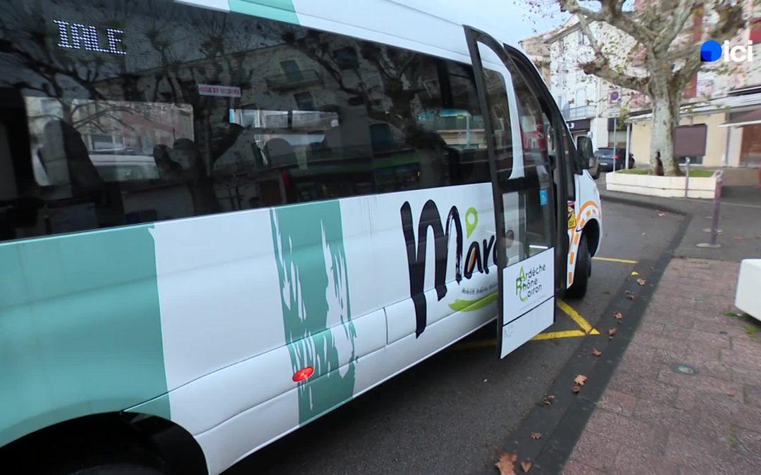 Ardèche – Des navettes gratuites et régulières en zone rurale pour réduire la dépendance à la voiture