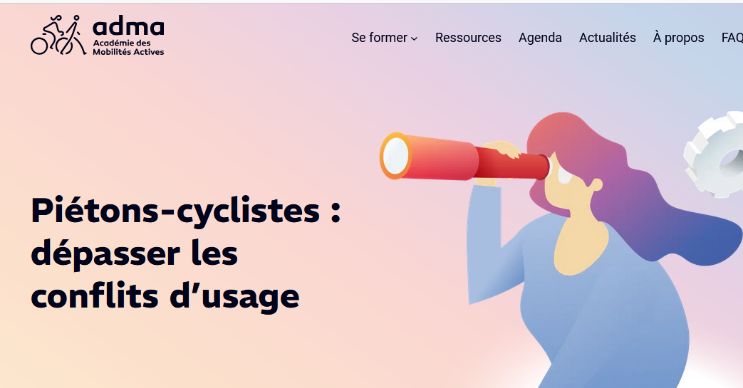 Piétons-cyclistes : dépasser les conflits d’usage