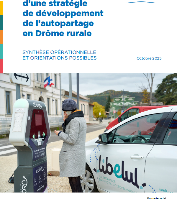 Développement de l’autopartage en Drôme : Dromolib publie son étude