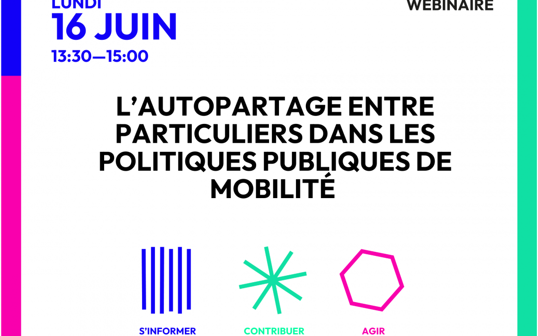 L’autopartage entre particuliers dans les politiques publiques de mobilité : Retour sur le webinaire du 16 juin 2025