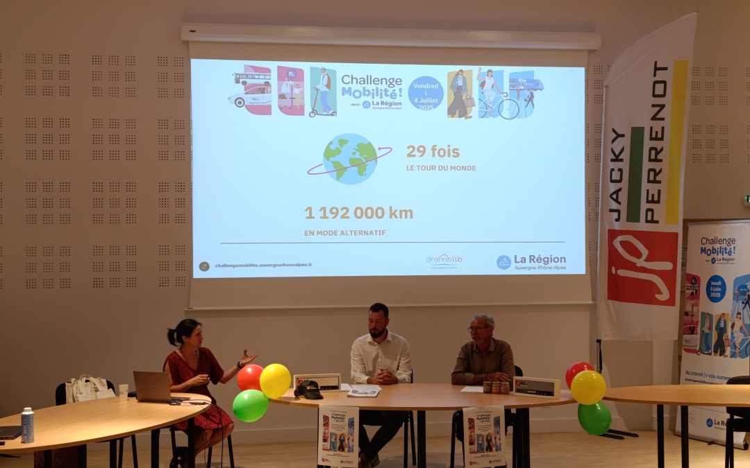 Retour sur la cérémonie locale du Challenge de la Mobilité 2025 !