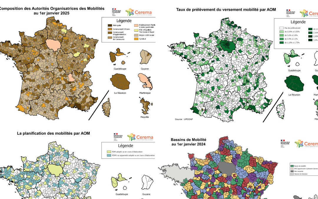 Observatoire des Politiques Locales de Mobilité – Les données 2025