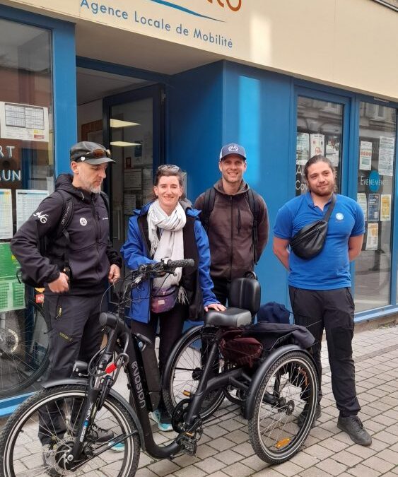 Dromolib partage son expertise avec la vélo-école de Grenoble